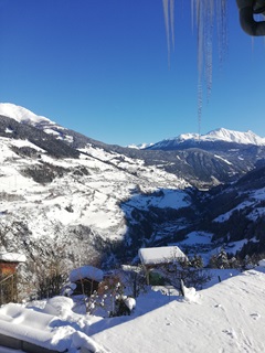 Logo Berggasthof Alpenrose Hochgallmigg Winter